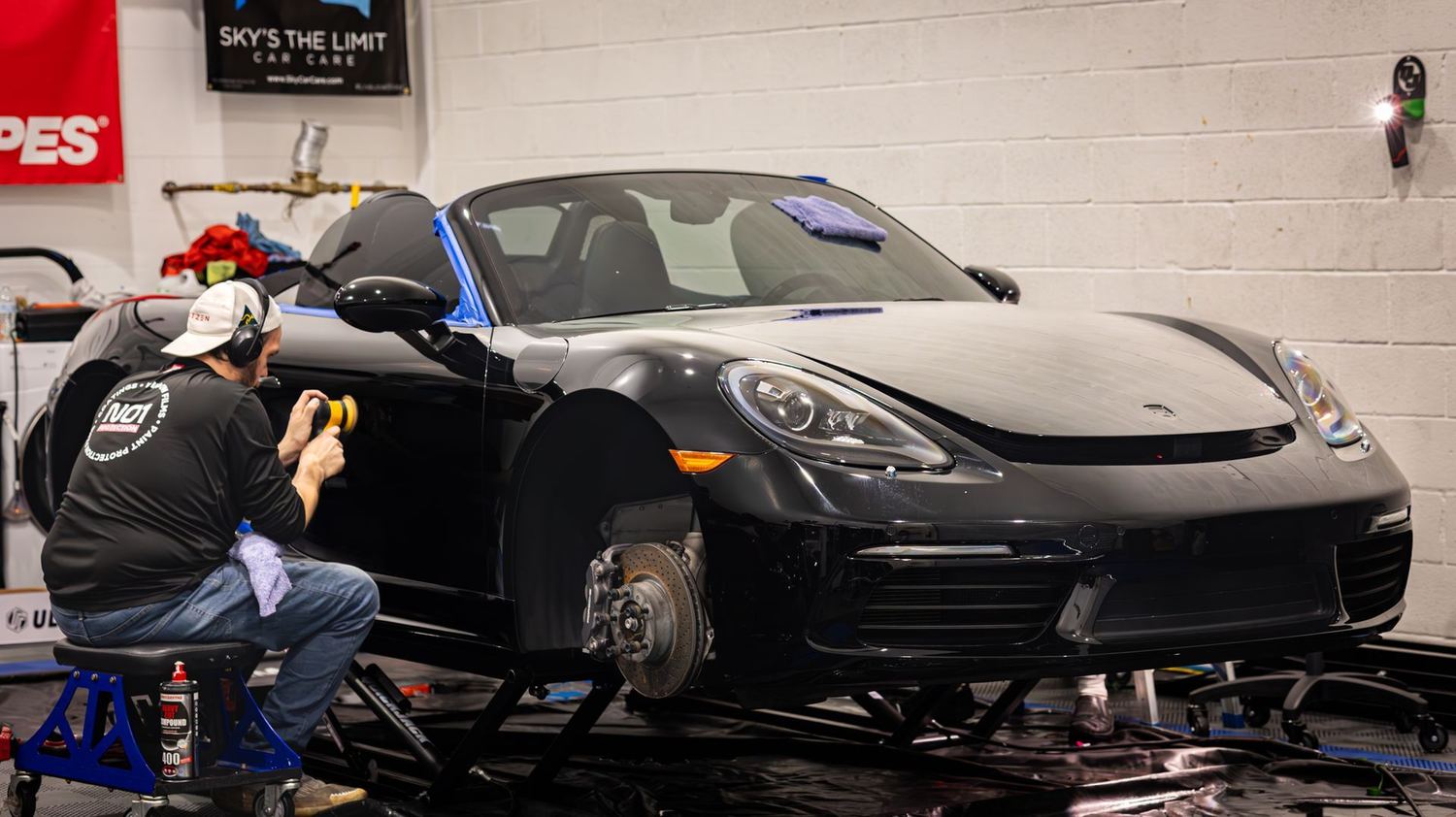 Step 1: Restoring the Paint — Humble crew complete protection package