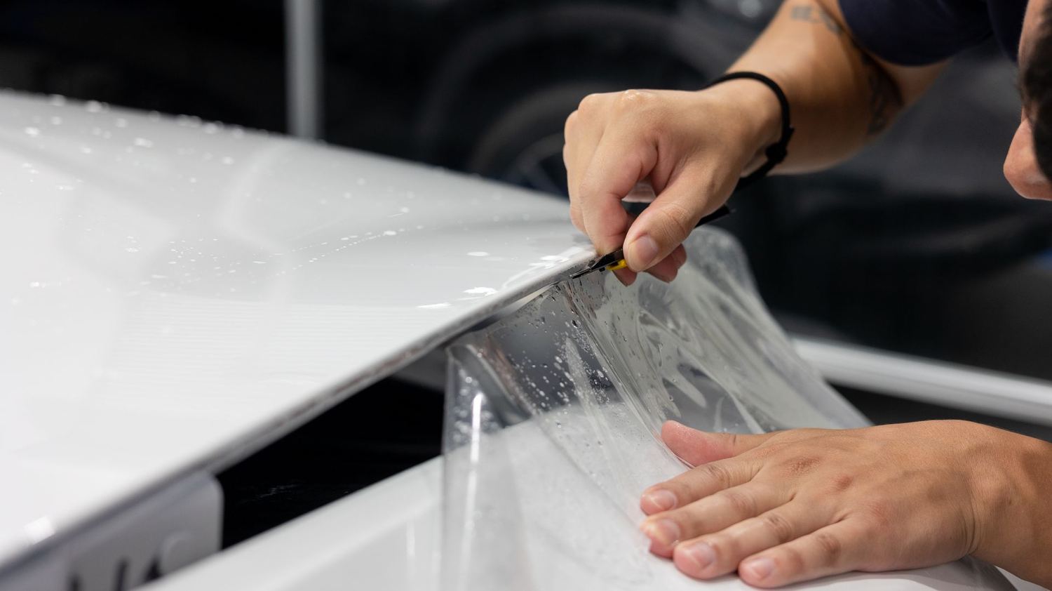 We Cut Corners—The Right Way — PPF the Right Way on this brand new Tesla Model Y Juniper