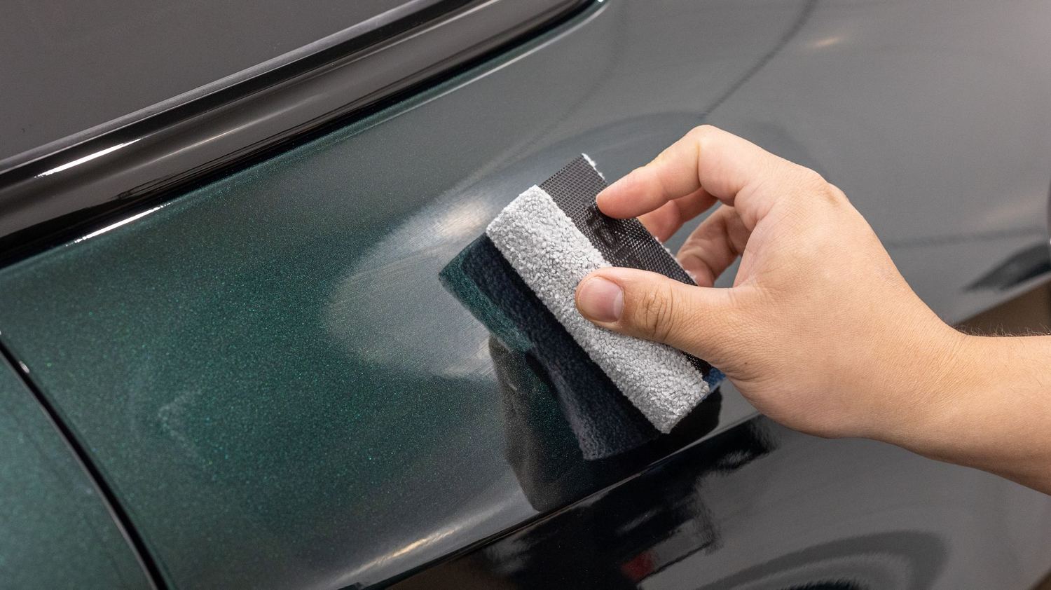Step 2: Ceramic Coating — The Permanent Layer of Protection — Protecting a BMW Individual Oxford Green X5 M60i (2 of 2)