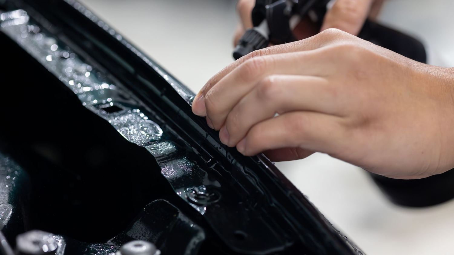 Tucking — Where Pro Installs Stand Apart — Protecting a BMW Individual Oxford Green X5 M60i (3 of 5)