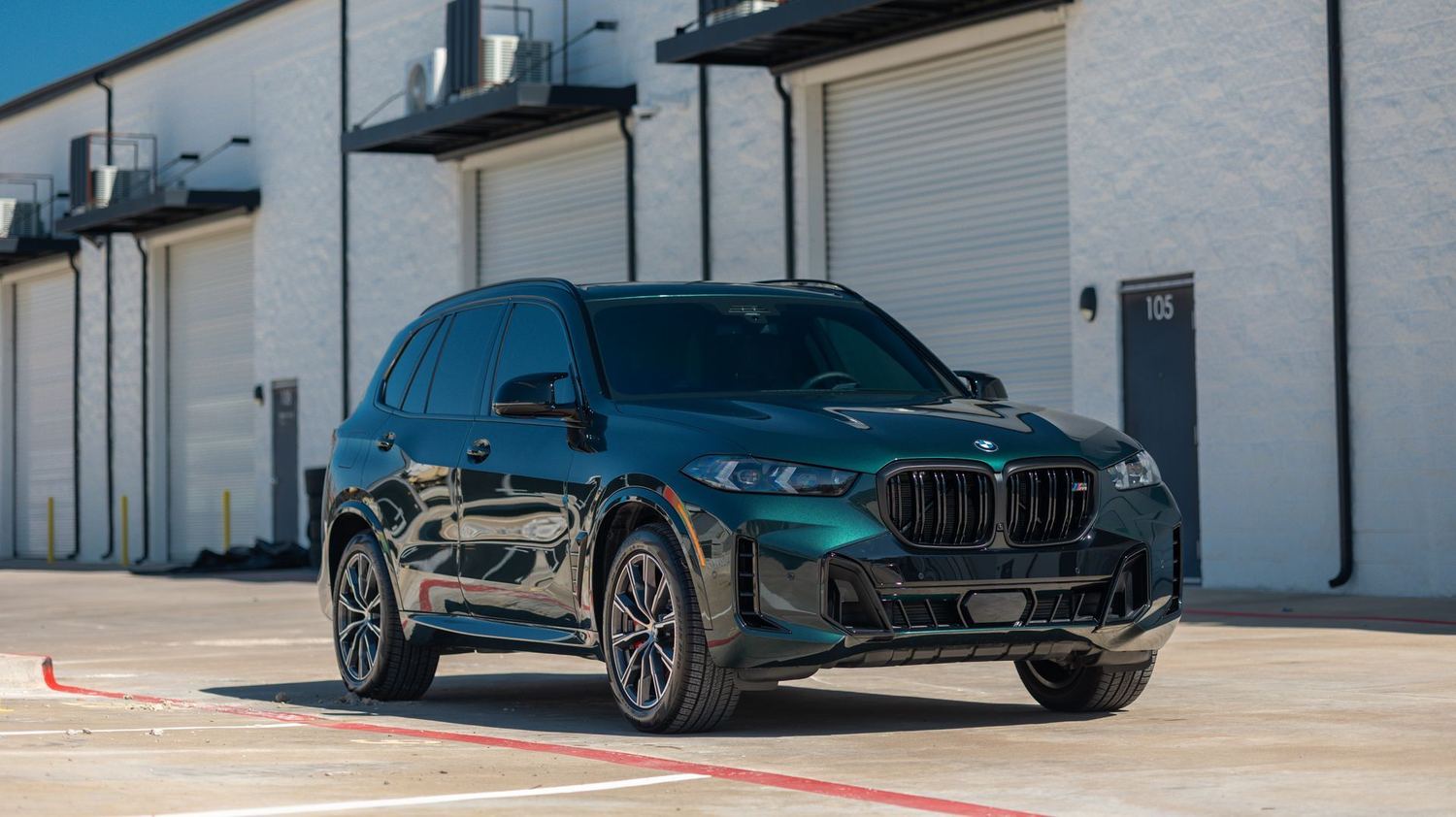 The Finished Car — Protecting a BMW Individual Oxford Green X5 M60i (2 of 5)