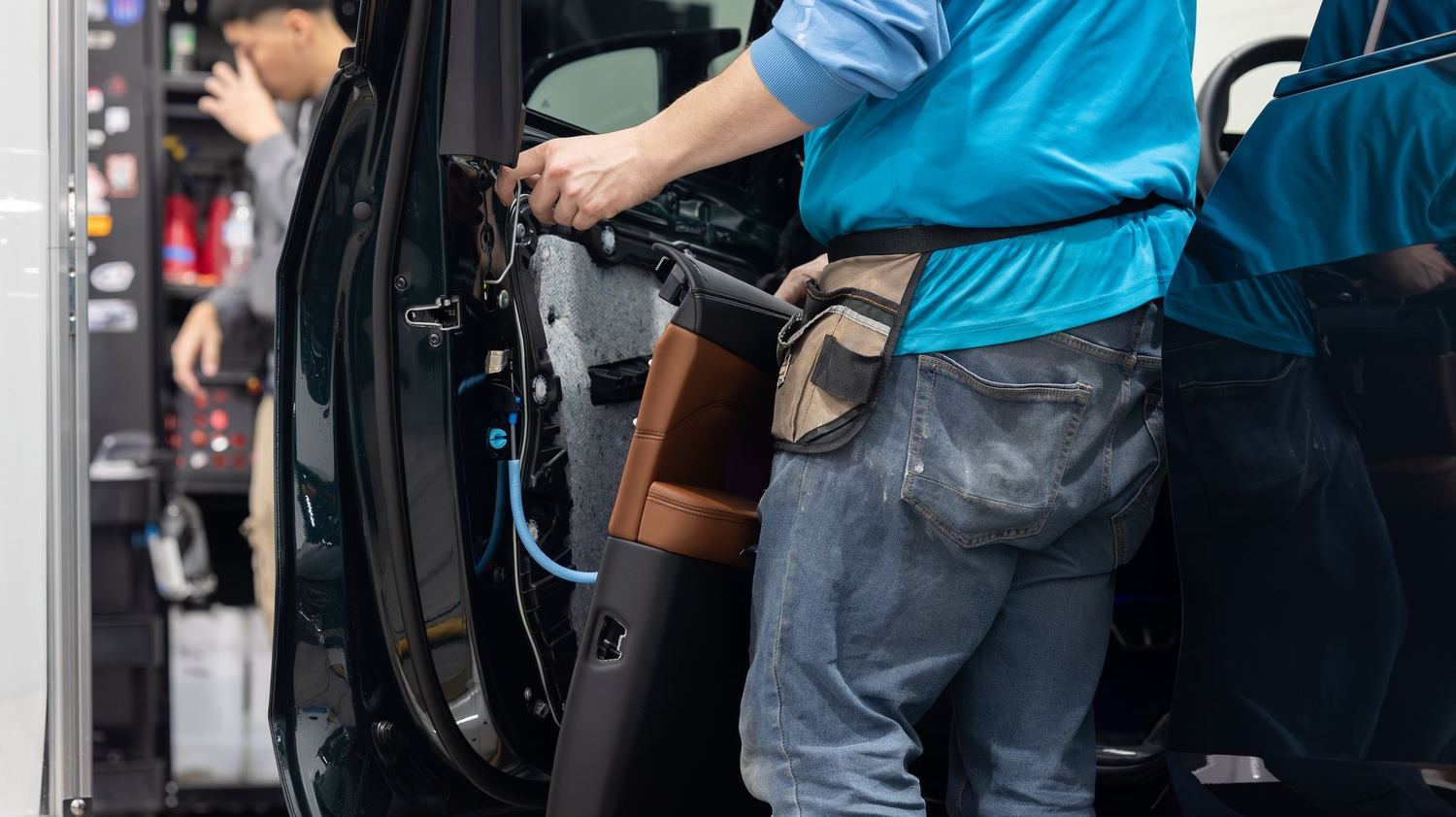 The Install Process — Protecting a BMW Individual Oxford Green X5 M60i (2 of 3)