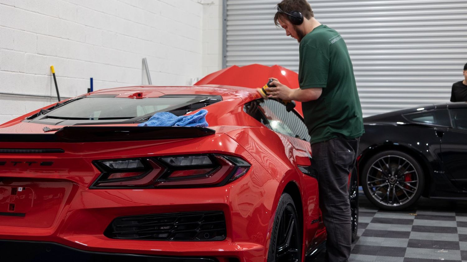 Decontamination Wash and Prep — Corvette Z06