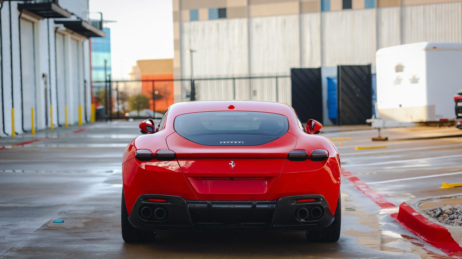 Full Body PPF on a Brand New Ferrari Roma — Humble Crew Auto Spa, Plano TX
