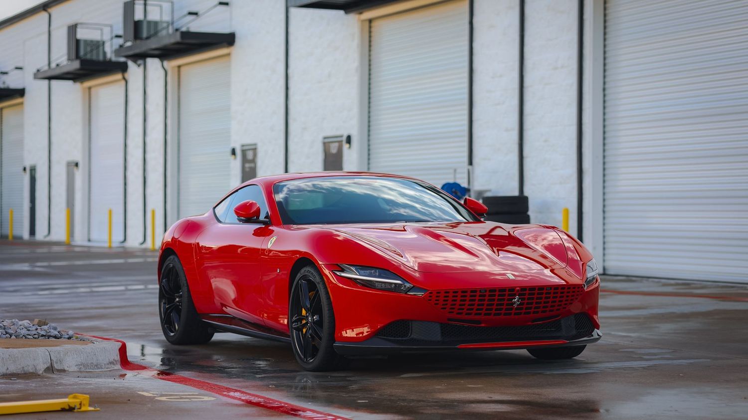 Bottom line — Full Body PPF on a Brand New Ferrari Roma (1 of 7)
