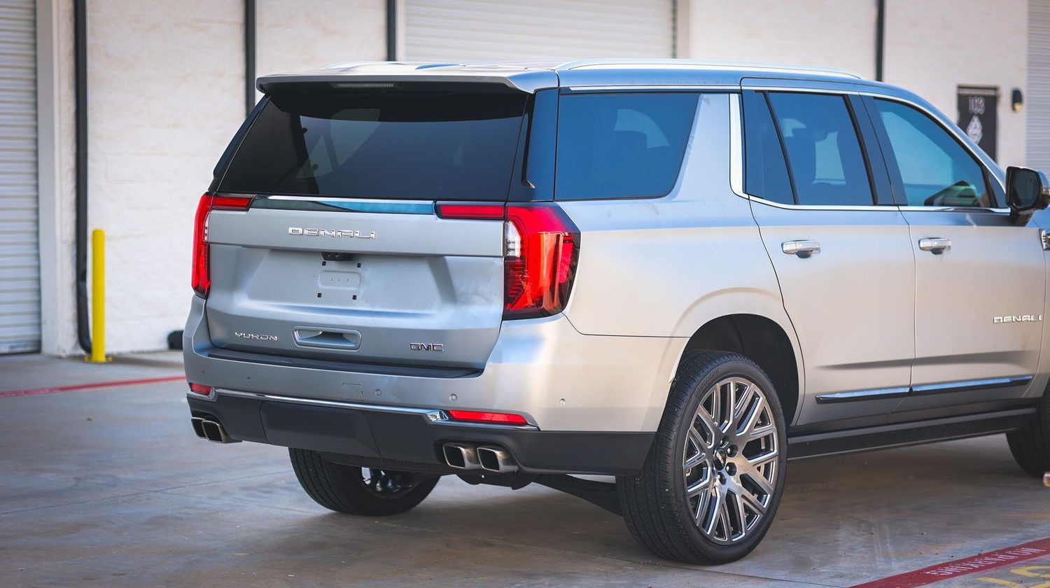 Full Car PPF on this brand new 2025 Yukon — Humble Crew Auto Spa, Plano TX