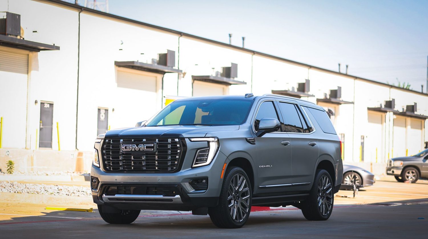 Full Car PPF on this brand new 2025 Yukon — Humble Crew Auto Spa, Plano TX