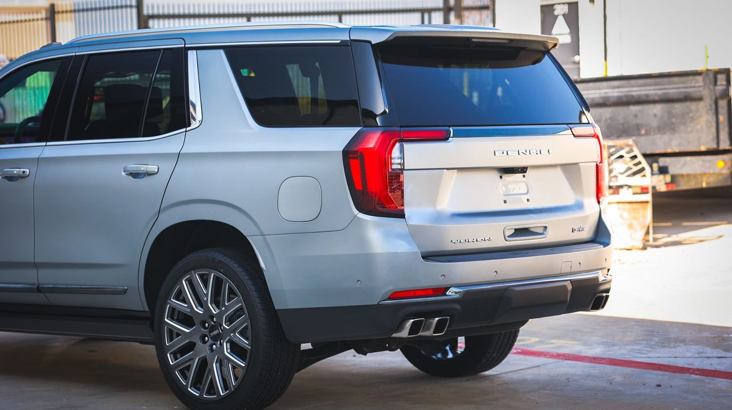 Full Car PPF on this brand new 2025 Yukon — Humble Crew Auto Spa, Plano TX