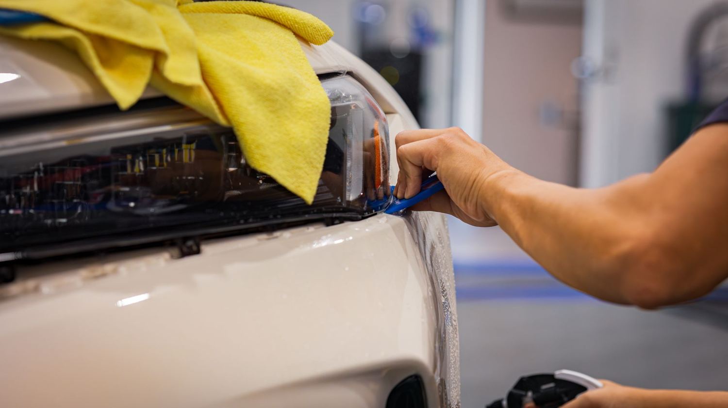 Step 2: Applying and Squeegeeing the PPF — Honda Civic Type R (2 of 2)