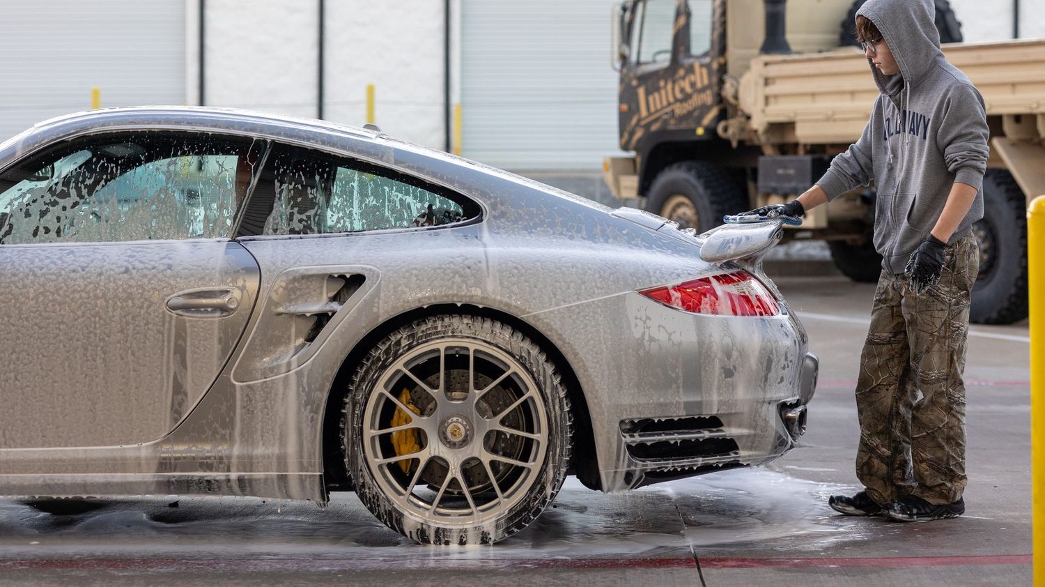 Protecting THE spec: Porsche 997 Turbo S Paint Correction, Ceramic Coating, and Leather Coating. — Humble Crew Auto Spa, Plano TX