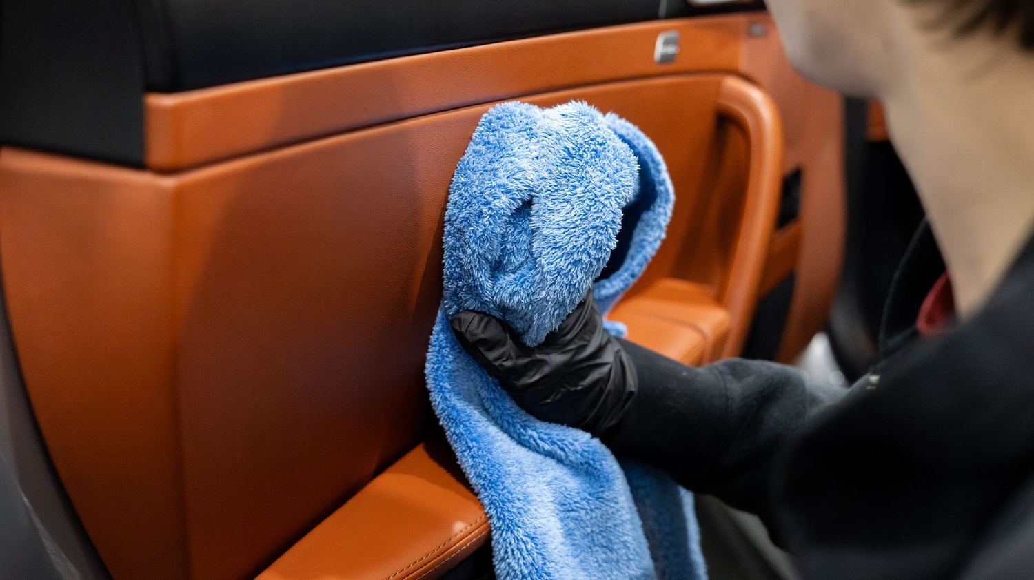 Step 4: Leather Interior Coating — The Most Important Step on This Car — Protecting THE spec (4 of 4)