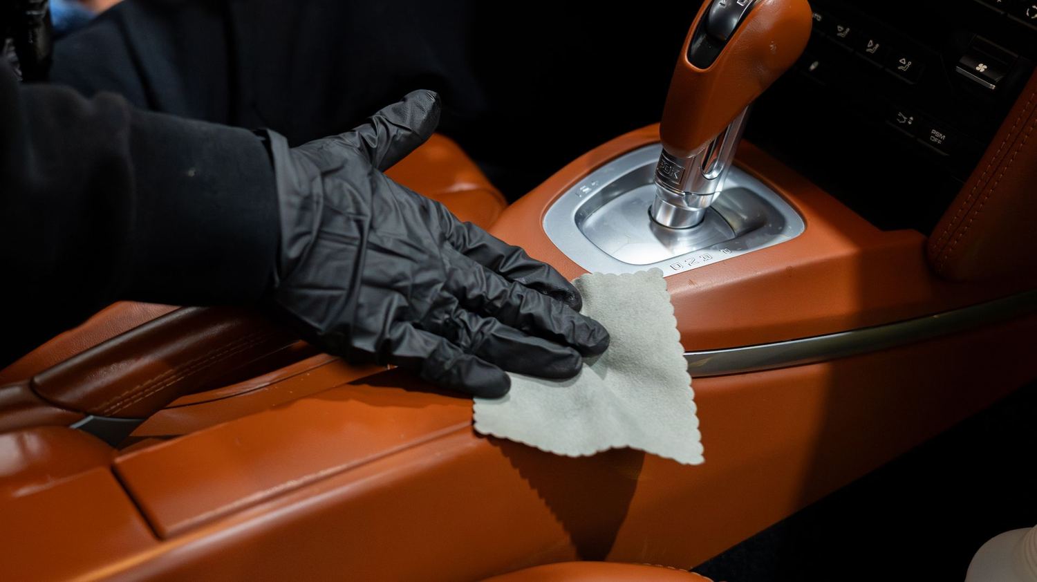 Step 4: Leather Interior Coating — The Most Important Step on This Car — Protecting THE spec (2 of 4)