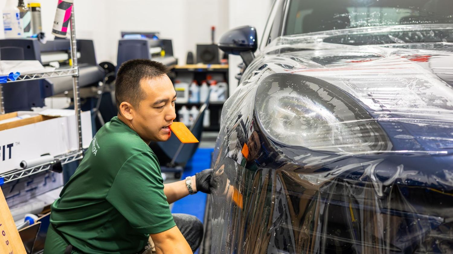 Pulling Toward the Doors — Porsche Macan PPF (4 of 5)