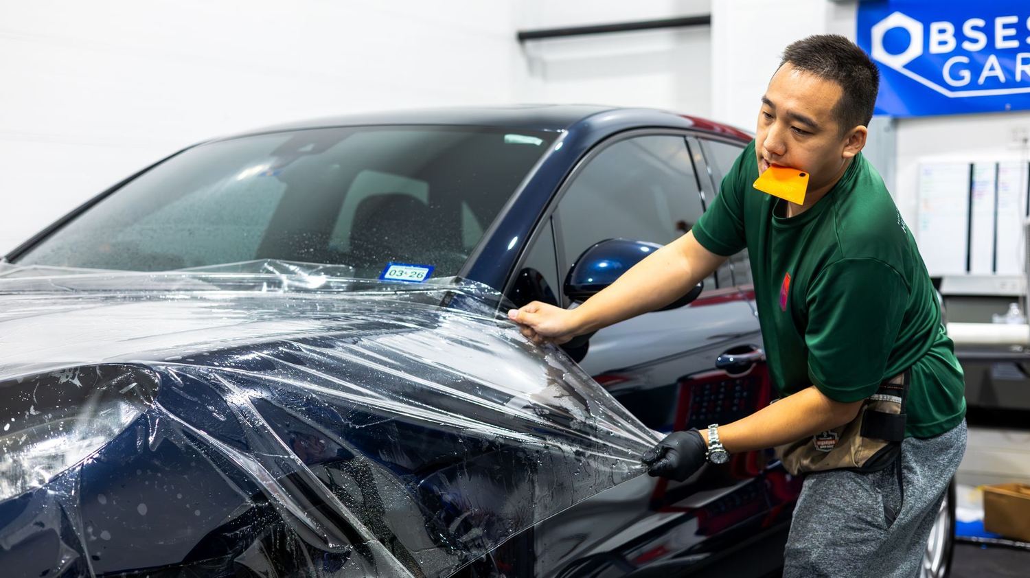 Pulling Toward the Doors — Porsche Macan PPF (3 of 5)