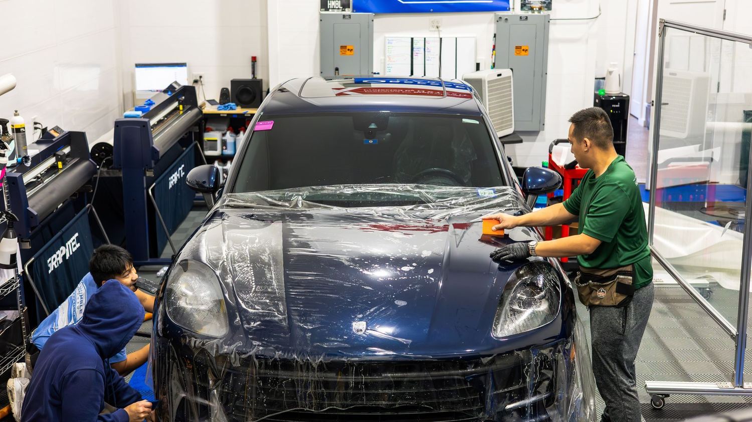 Pulling Toward the Doors — Porsche Macan PPF (5 of 5)