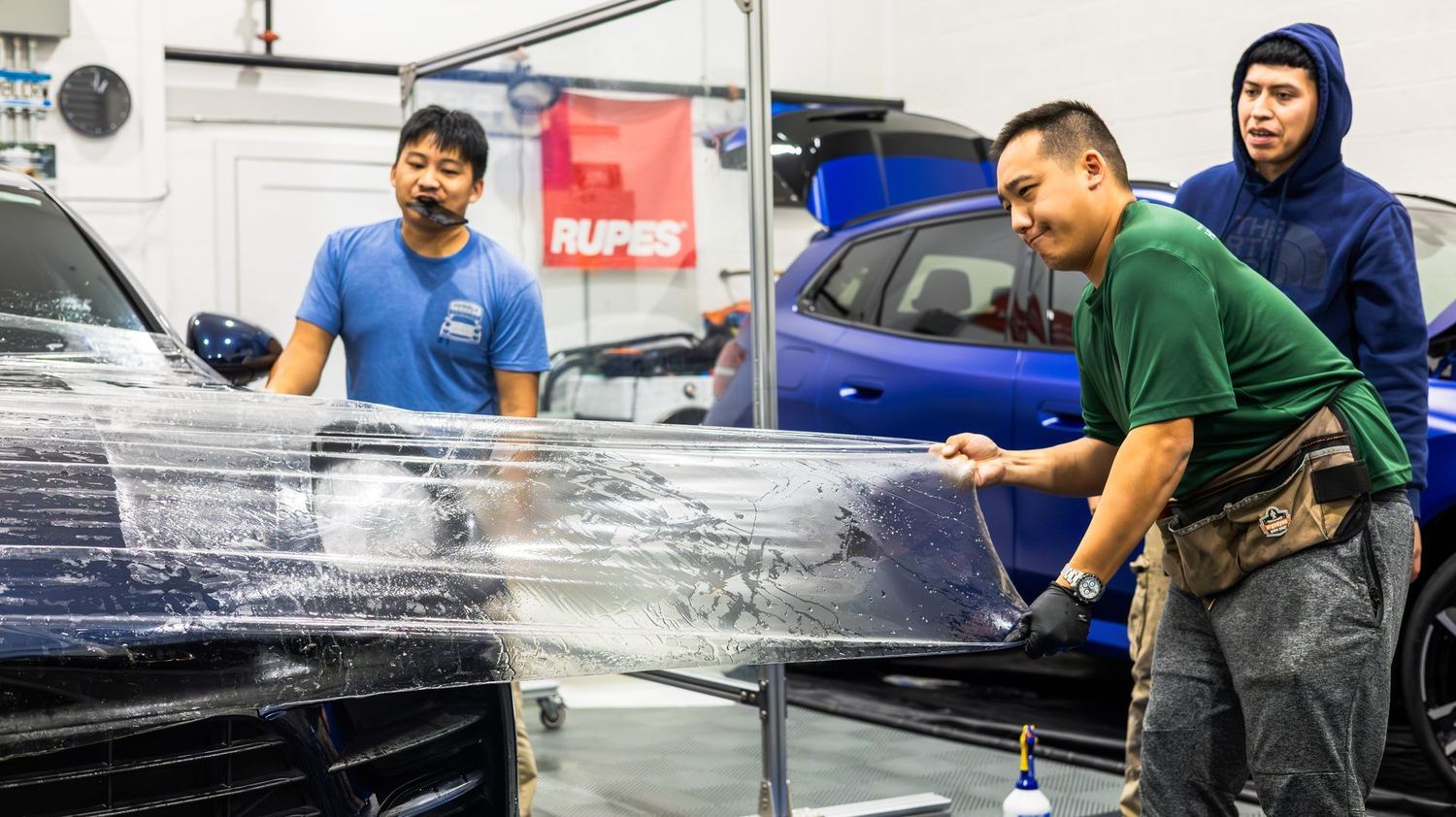 Pulling Toward the Doors — Porsche Macan PPF (1 of 5)