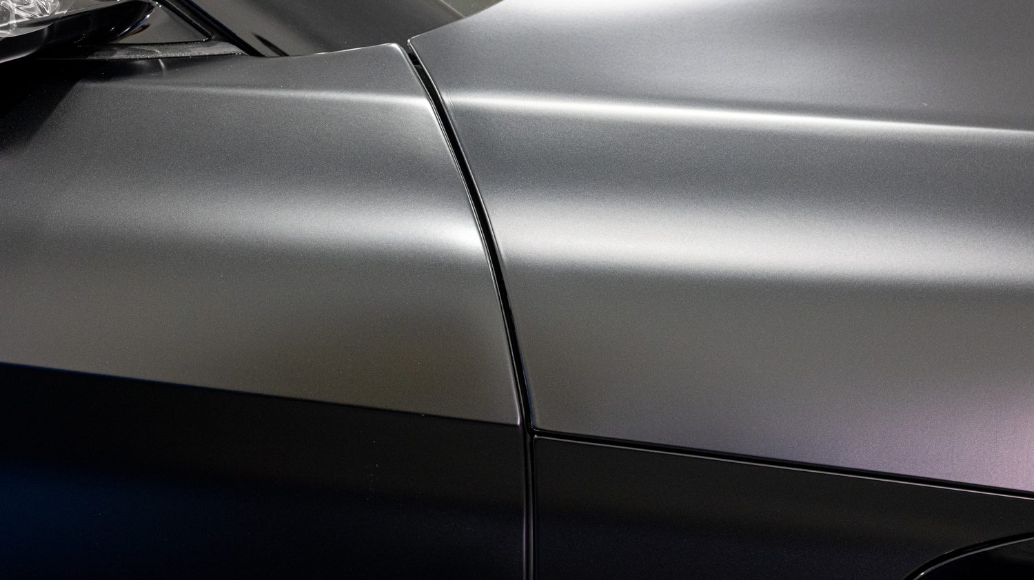 Matte Black BMW Z4 M40i Final Edition — matte paint texture detail