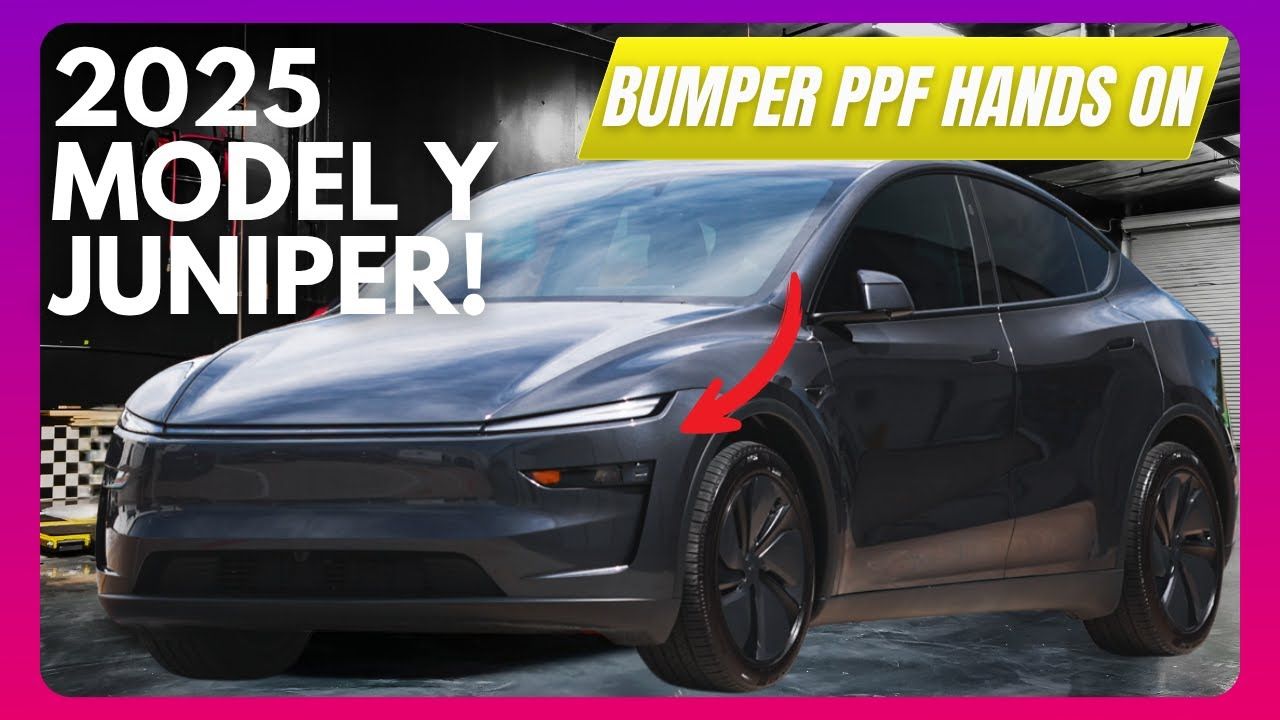 PPF on a new Tesla Model Y Juniper: Trickier than it looks — Humble Crew Auto Spa, Plano TX