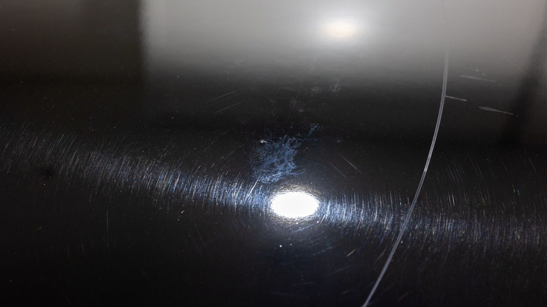 Bird droppings etching into automotive clear coat