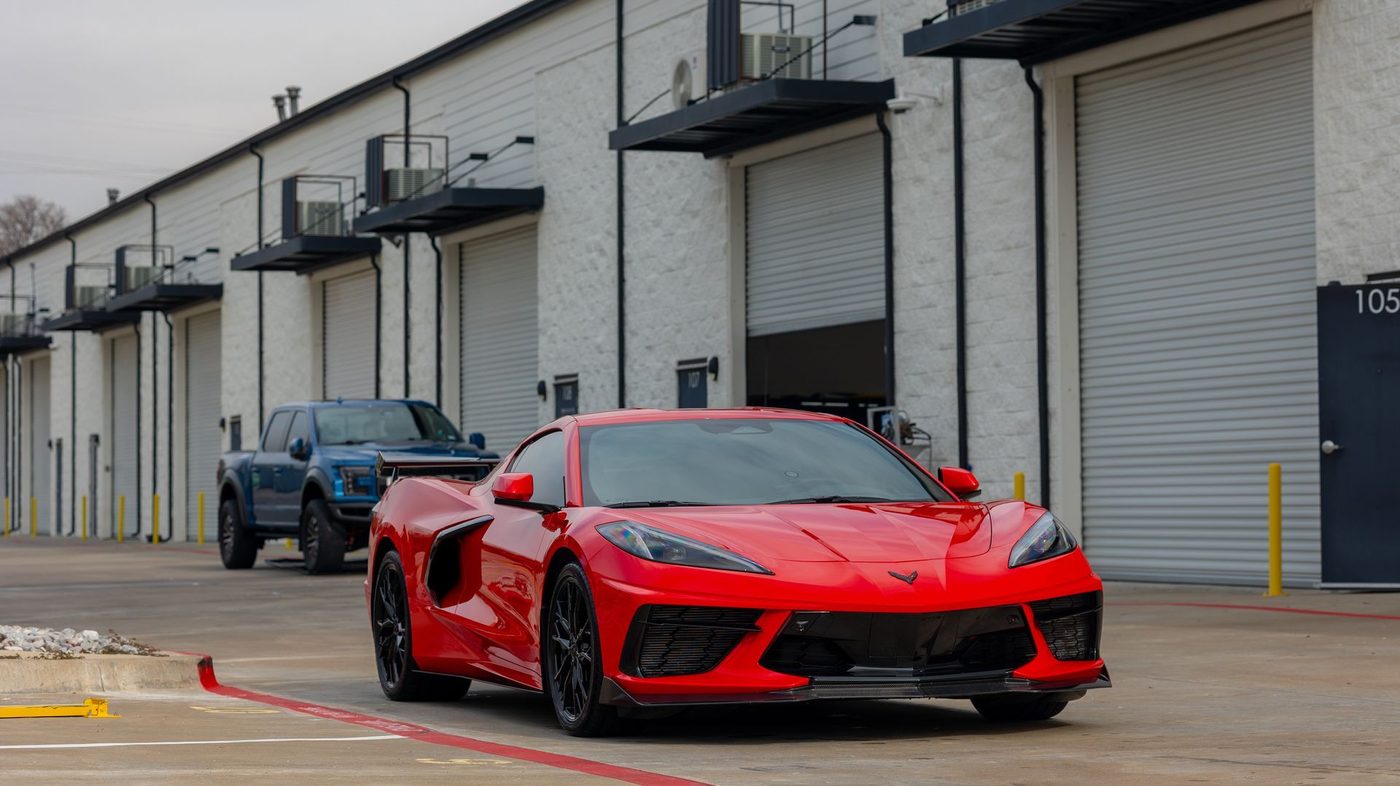 A Corvette protected by Humble Crew in Plano
