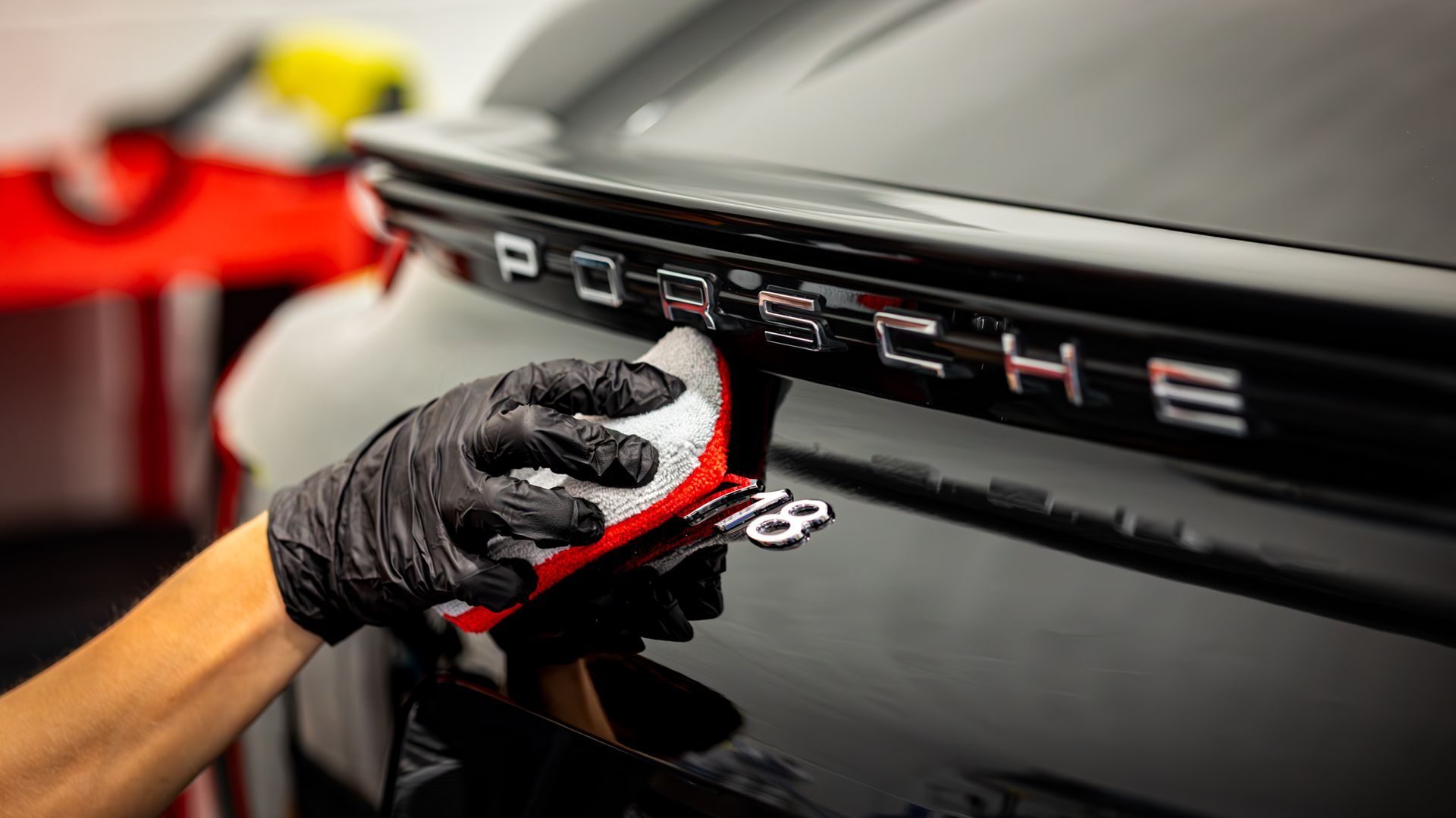 A ceramic coated car in the Plano shop