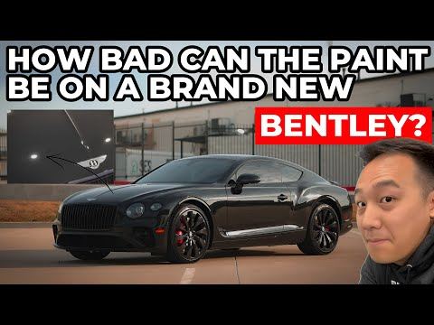 Paint Correction on a New Car | Bentley Continental Paint Inspection & Correction &mdash; Humble Crew Auto Spa on YouTube
