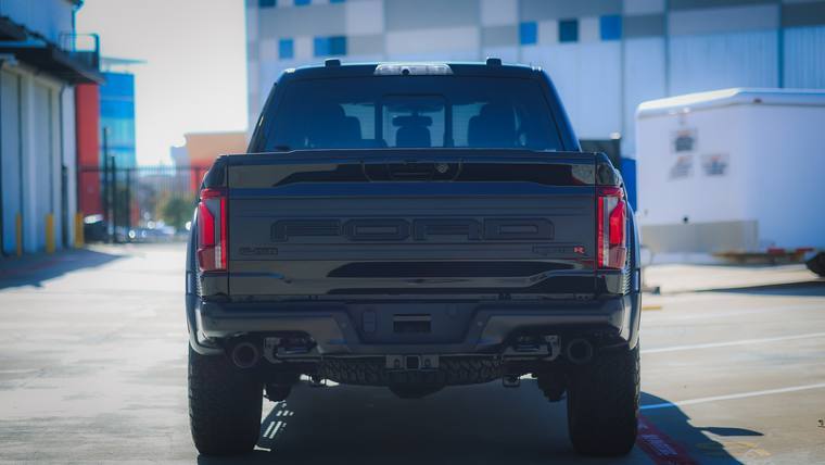 Black Ford Raptor R at Humble Crew Auto Spa, Plano TX