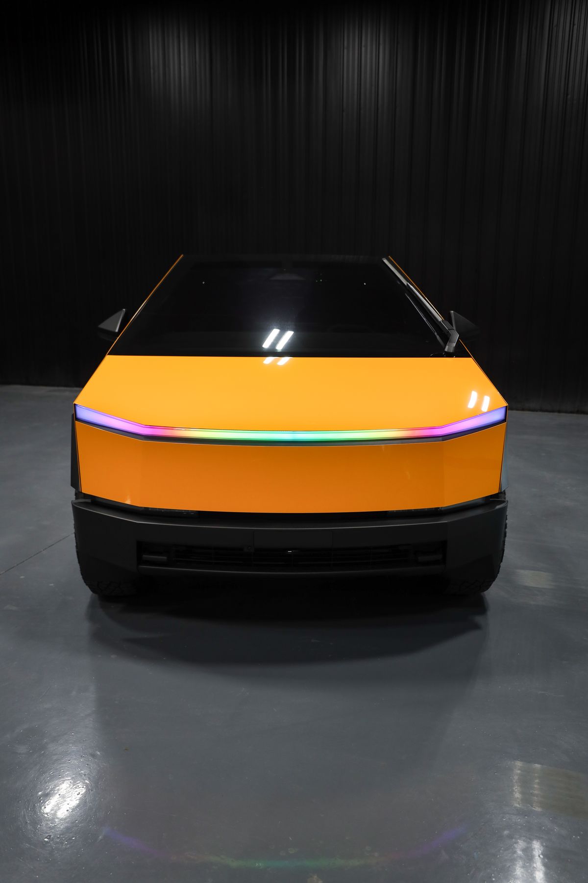 Tesla — XP Tuscan Yellow at Humble Crew Auto Spa in Plano, TX