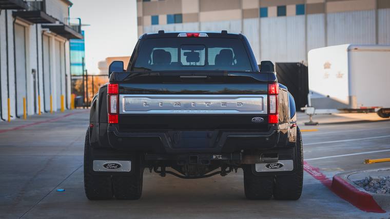 Black Ford F250 at Humble Crew Auto Spa, Plano TX