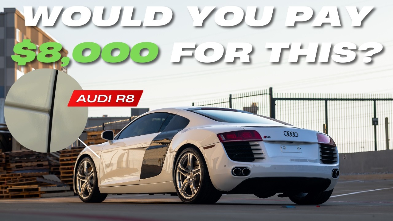 Restoring this Audi R8 Back to its Former Glory | Full Car Detailing and Full Body PPF &mdash; Humble Crew Auto Spa, Plano TX