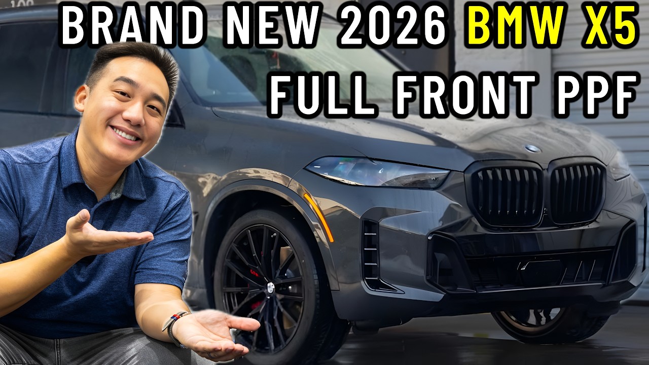Full Front PPF Install on the Brand New BMW X5 | Real World Results! &mdash; Humble Crew Auto Spa, Plano TX