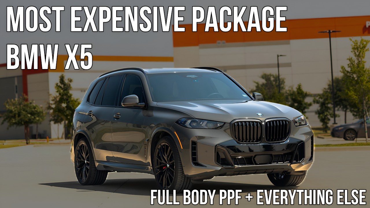 What's the Most Expensive Way to Protect a $100K SUV? ft. 2026 BMW X5 &mdash; Humble Crew Auto Spa, Plano TX