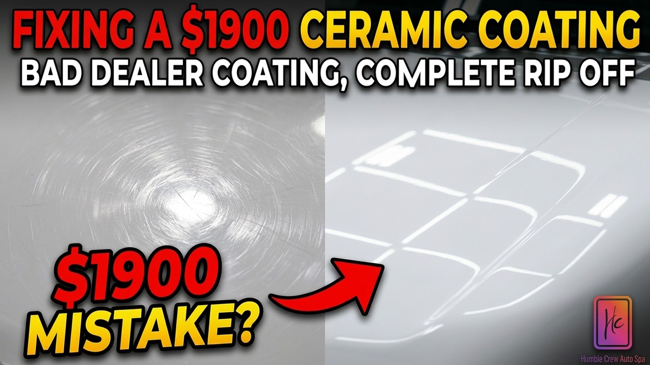 Range Rover Ceramic Coating Disaster | Before & After &mdash; Humble Crew Auto Spa, Plano TX
