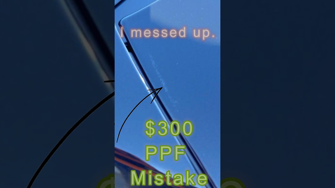 $300 PPF Mistake | PPF Removal and Reinstall on BMW M5 &mdash; Humble Crew Auto Spa, Plano TX