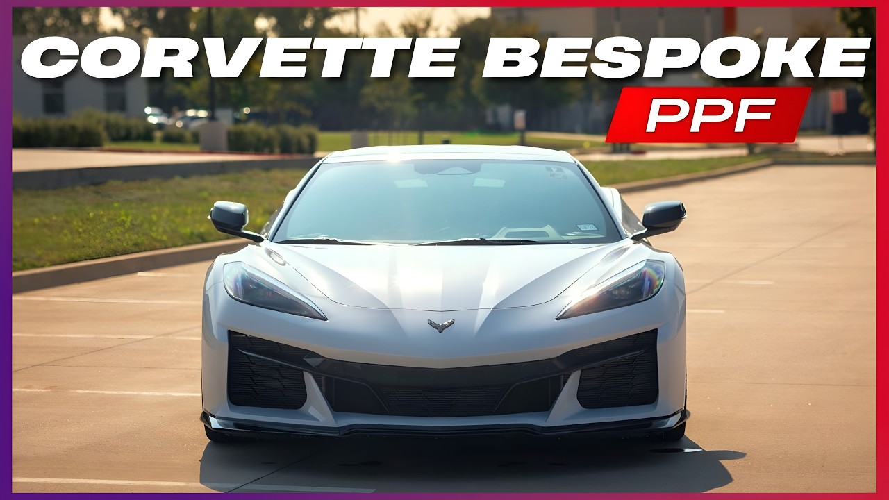 Full Disassembly, BESPOKE PPF on this 2026 Corvette Z06 &mdash; Humble Crew Auto Spa, Plano TX